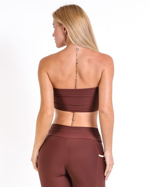 Top Faixa Dupla Face Light