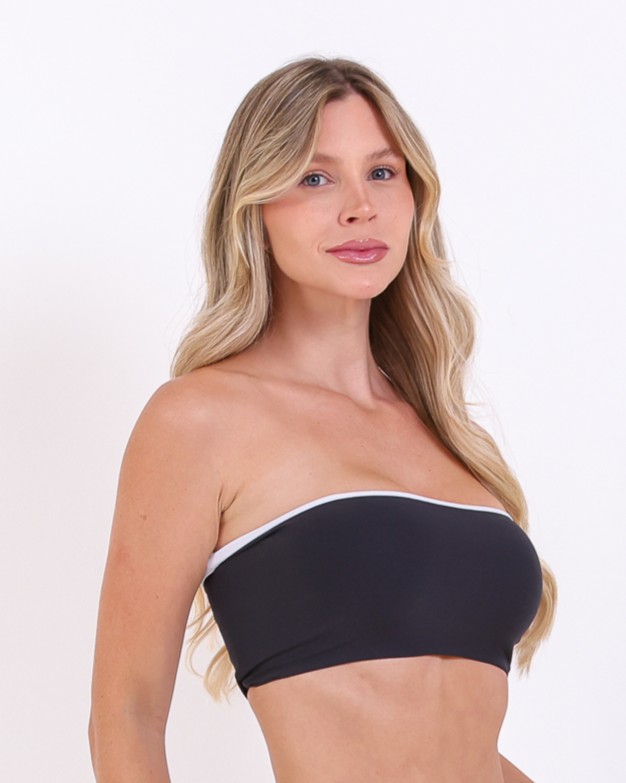 Top Faixa Dupla Face Light