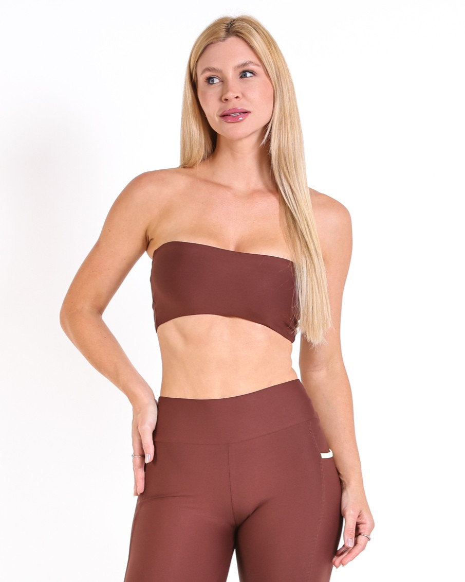 Top Faixa Dupla Face Light