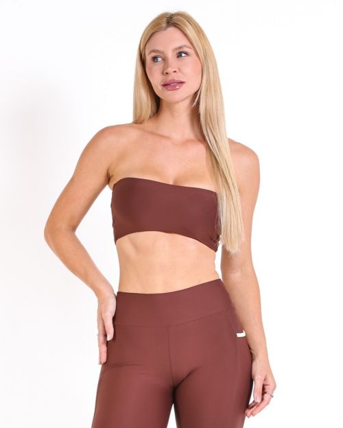 Top Faixa Dupla Face Light