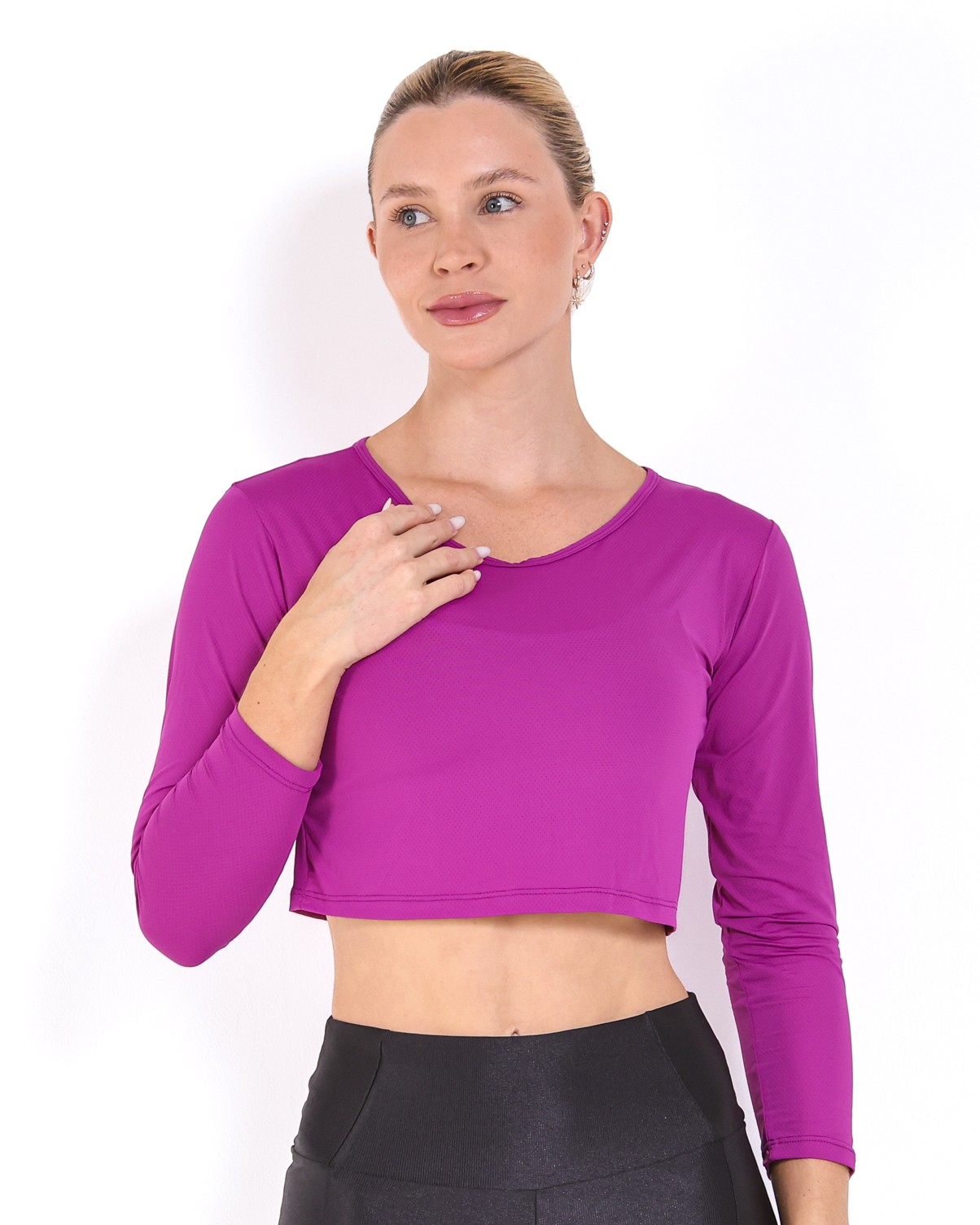 Cropped Manga Longa Lirus