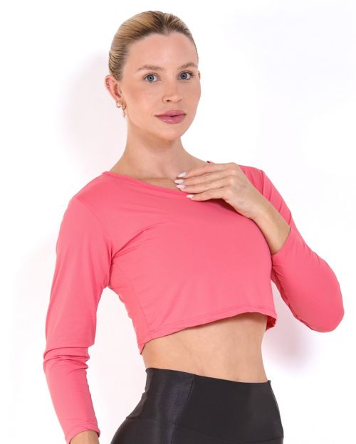 Cropped Manga Longa Lirus