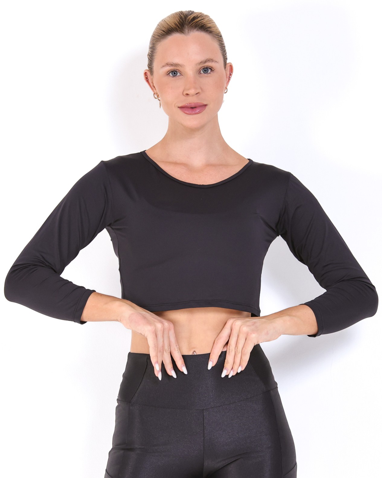 Cropped Manga Longa Lirus