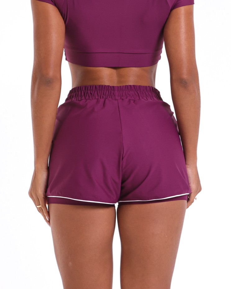 Short Boxer Transpassado Bicolor