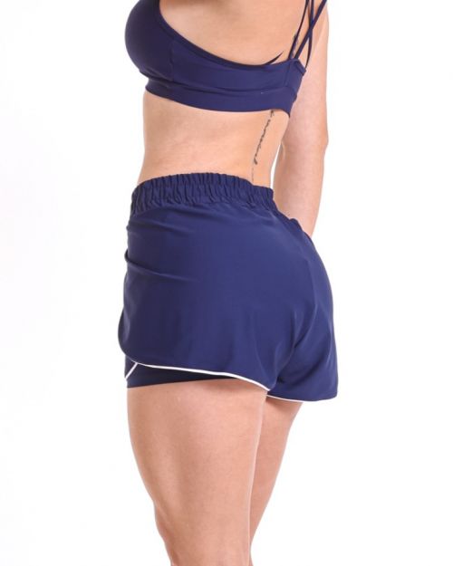 Short Boxer Transpassado Bicolor
