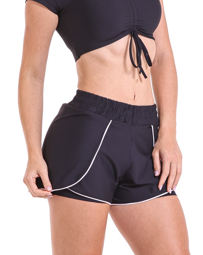 Short Boxer Transpassado Bicolor