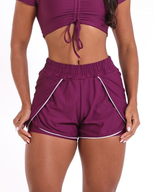 Short Boxer Transpassado Bicolor