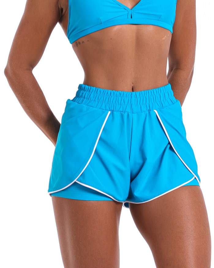 Short Boxer Transpassado Bicolor