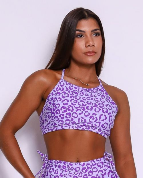 Top Paula Onça Colors Lavanda