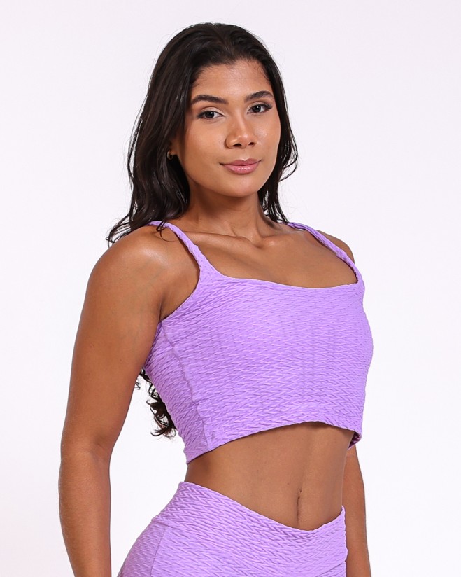 Top Regatinha Textura Soft