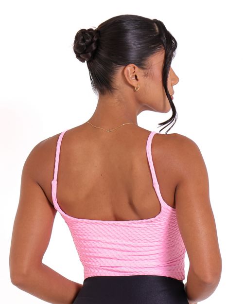 Top Regatinha Textura Soft