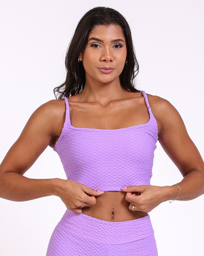 Top Regatinha Textura Soft