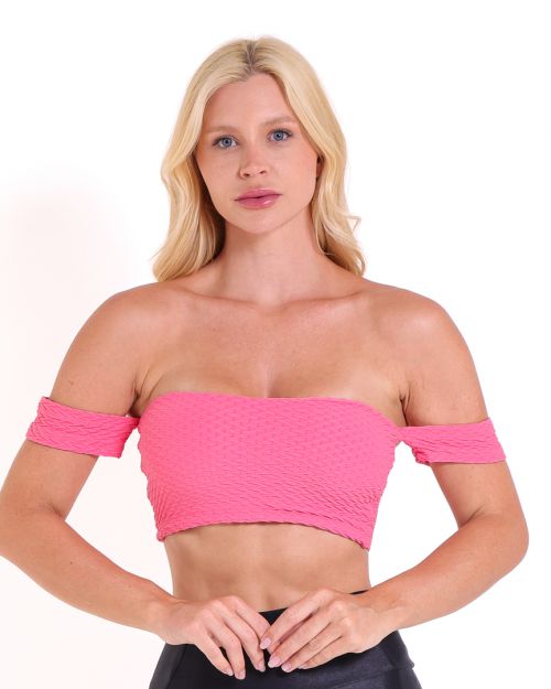 Top Ciganinha Textura Soft
