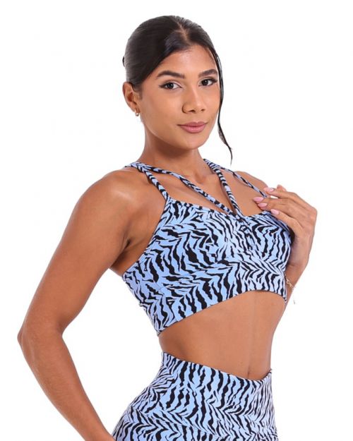 Top Rio Zebra Beau Blue