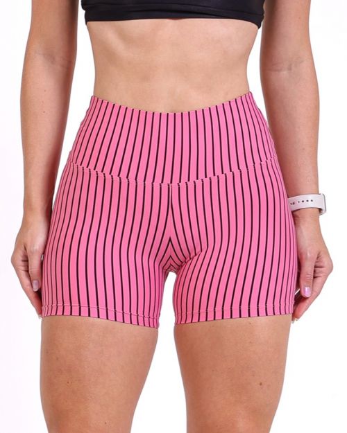 Short Bermuda Listrado Preto/Babaloo