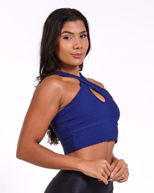 Top Cruzado Textura Soft