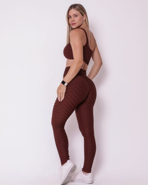 Macacão Paloma Textura Tulipa