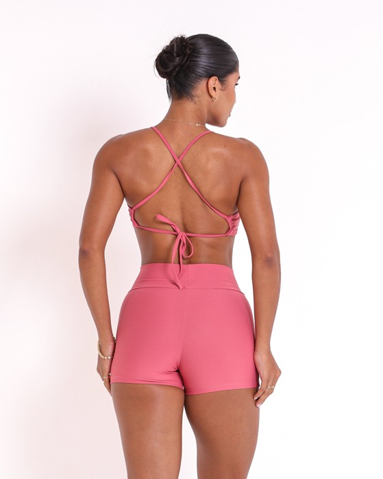 Conjunto Short Básico Curtinho Light + Top Paula