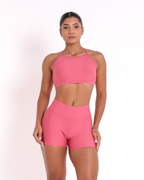 Conjunto Short Básico Curtinho Light + Top Paula