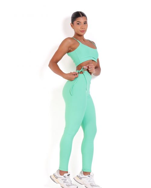 Conjunto Cal�a Empina Ajuste Light  + Top Bruna