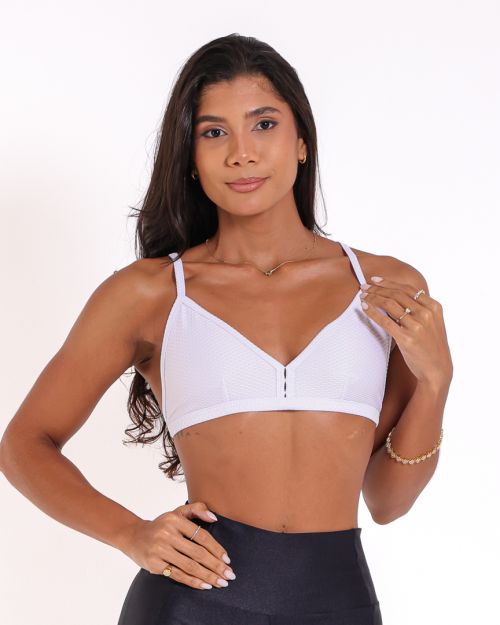 Top Rafa Textura Colmeia