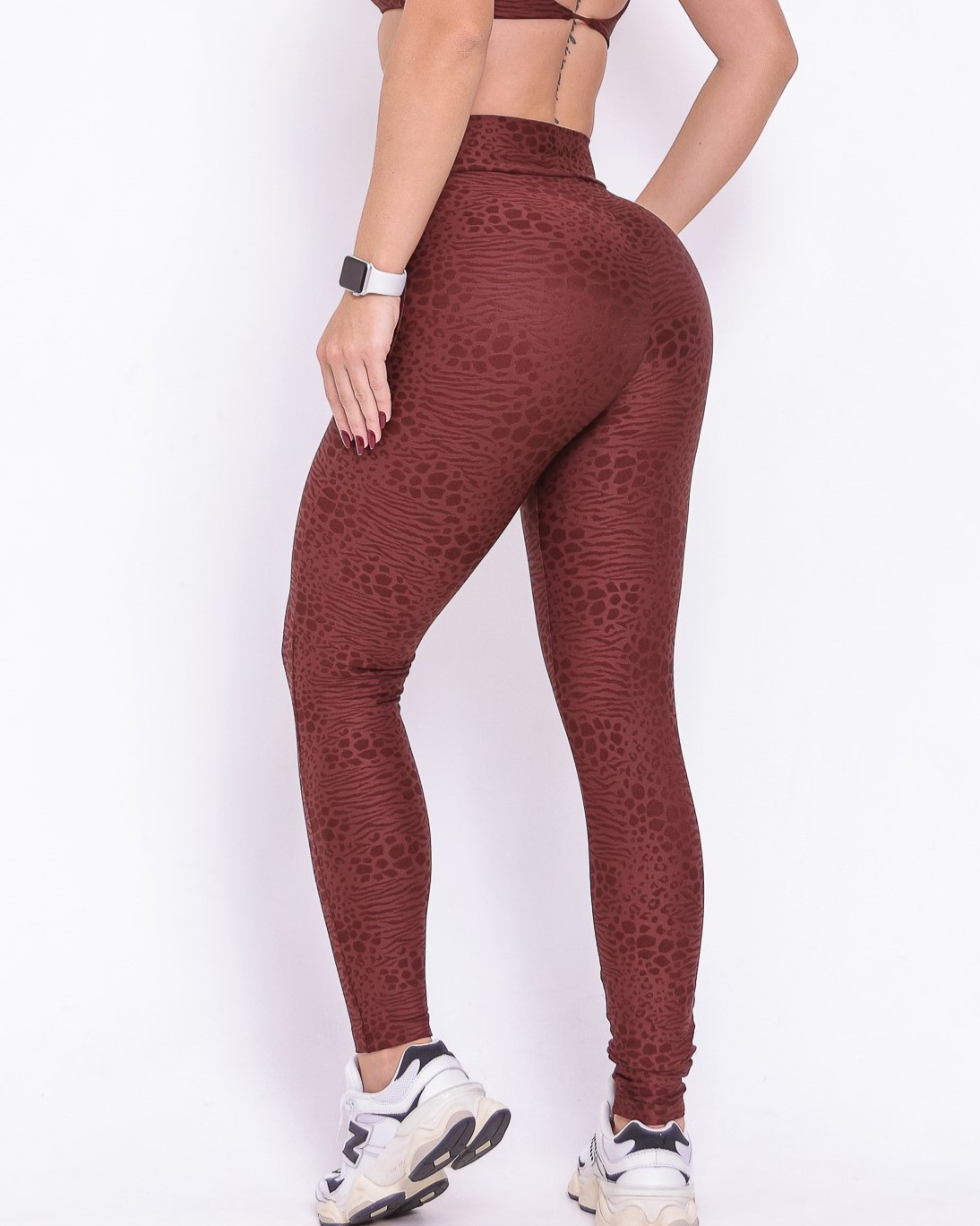 Calça Legging Básica Cós Cruzado Feline (P)