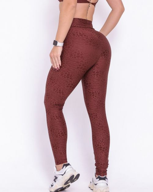 Calça Legging Básica Cós Cruzado Feline (P)