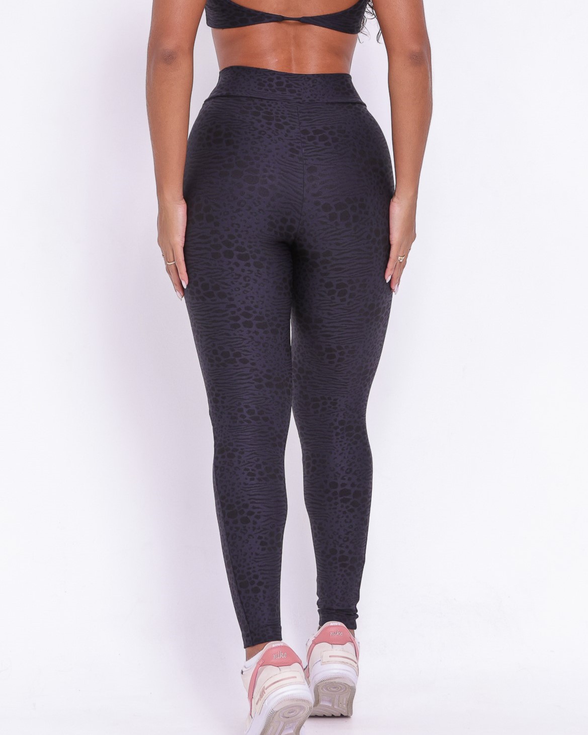Calça Legging Básica Cós Cruzado Feline (P)