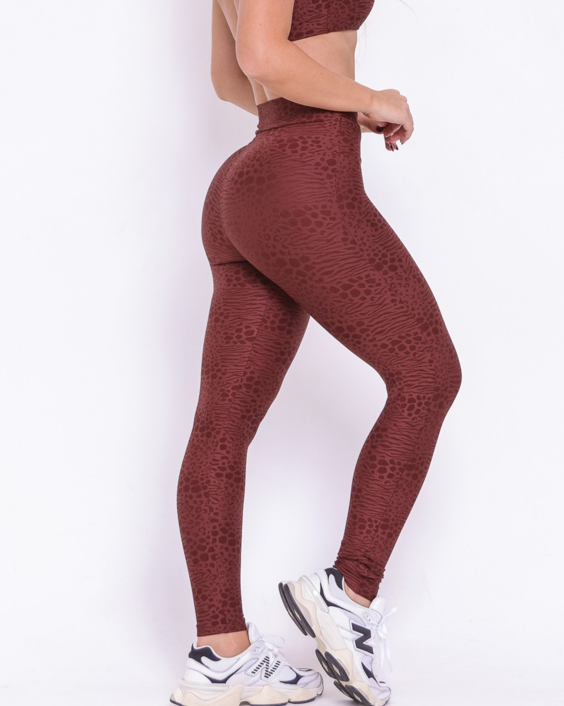 Calça Legging Básica Cós Cruzado Feline (P)