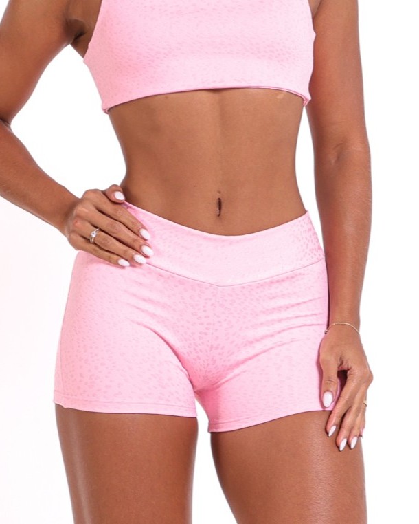 Short Básico Curtinho Jacquard Poa