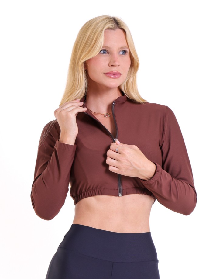 Jaqueta Slim Cropped