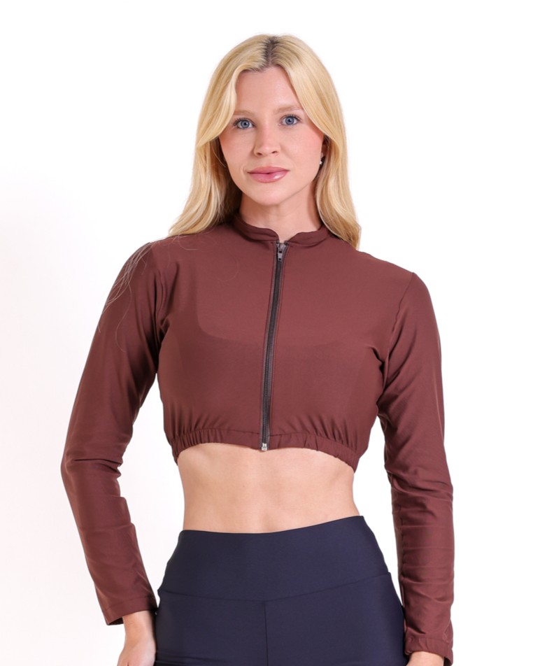 Jaqueta Slim Cropped
