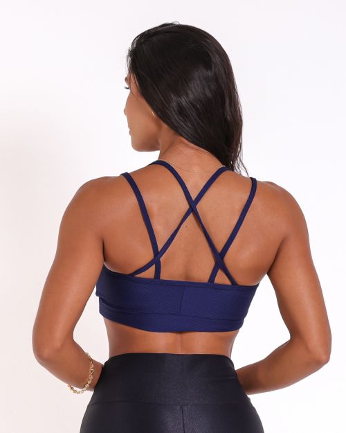 Top Vivi Textura Colmeia