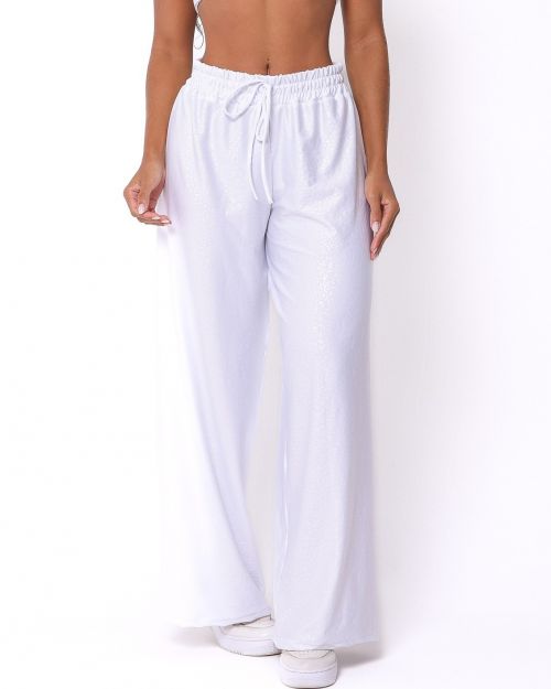 Cal�a Pantalona Wide Animal Print