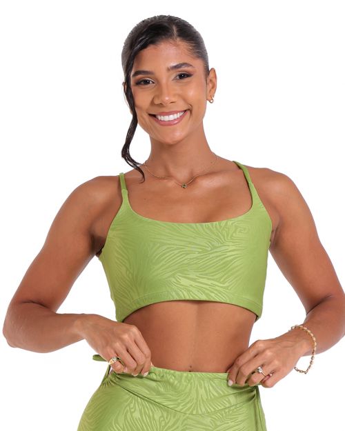Top Bruna Cirre Zebra