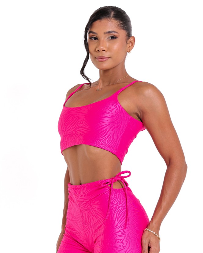 Top Bruna Cirre Zebra