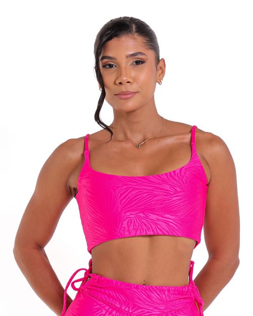 Top Bruna Cirre Zebra