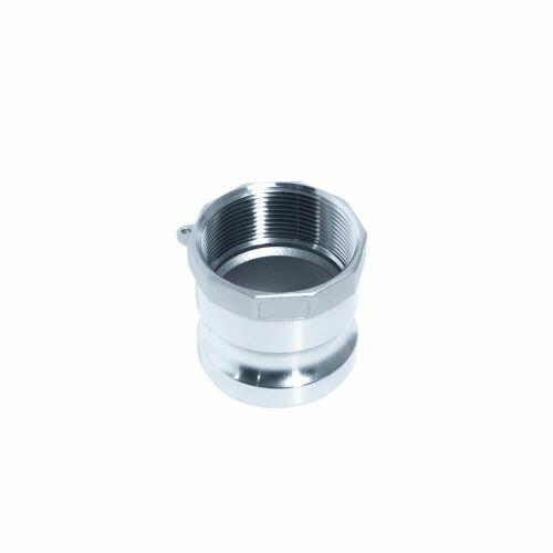UV-A Engate R�pido Adaptador A�o Inox 304 Rosca F�mea Tipo CamLock