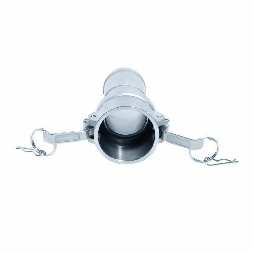 UV-C Engate R�pido Acoplador Espig�o A�o Inox 316 para Mangueira Tipo CamLock
