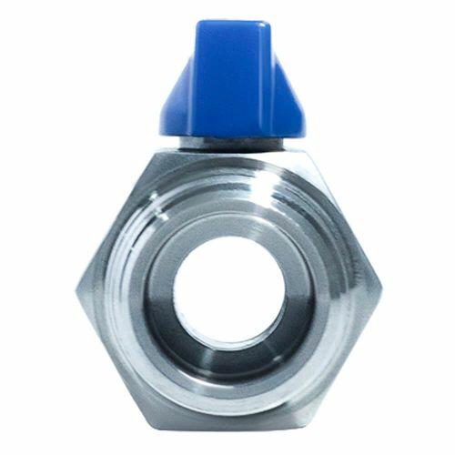ACI-V V�lvula Esfera Mini A�o Total Inox 304 Macho e F�mea