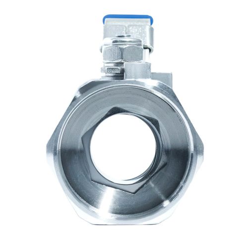 ACI-V10N V�lvula Esfera Monobloco Veda��o PTFE PURO Total Inox 316 Rosca F�mea