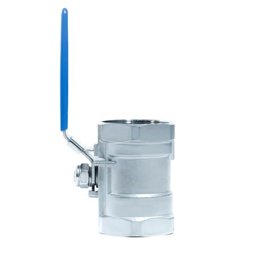 ACI-V10N V�lvula Esfera Monobloco Veda��o PTFE PURO Total Inox 316 Rosca F�mea