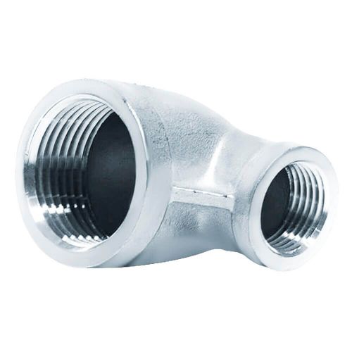 ACI-1A Cotovelo de Redu��o A�o Inox 304 90 Graus Rosca F�mea BSP