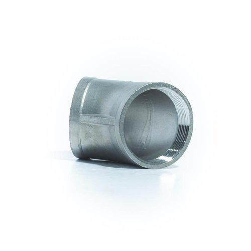 ACI-5 Cotovelo A�o Inox 304 45 Graus Rosca F�mea