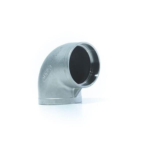 Cotovelo A�o Inox 304 90 Graus Encaixe para Solda (SW)