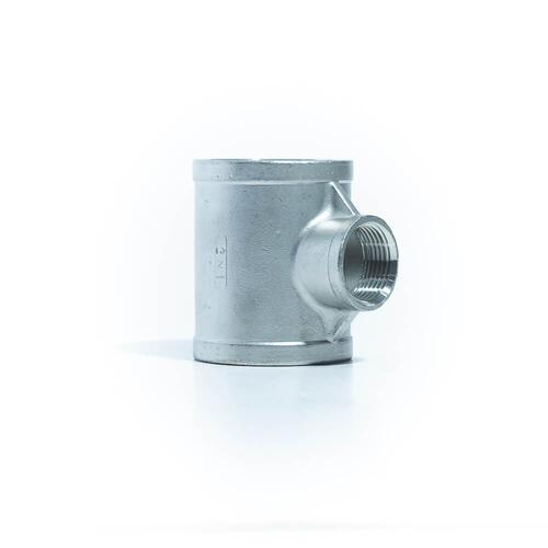 T� de Redu��o A�o Inox 304 90 Graus Rosca F�mea BSP