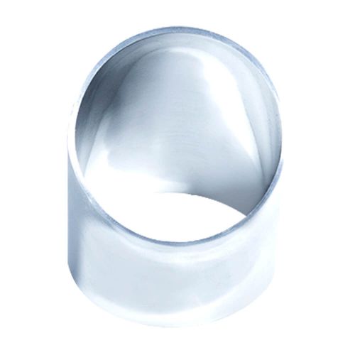 Curva 45 Graus A�o Inox 304/L para Solda Tubo OD Raio Longo Linha Sanit�ria ACS-45OD