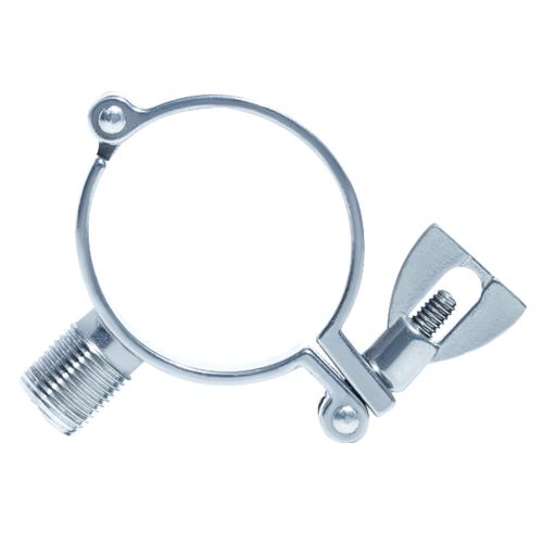 Abra�adeira Suporte A�o Inox 304 para Tubo OD sem Luva Linha Sanit�ria ACS-AS