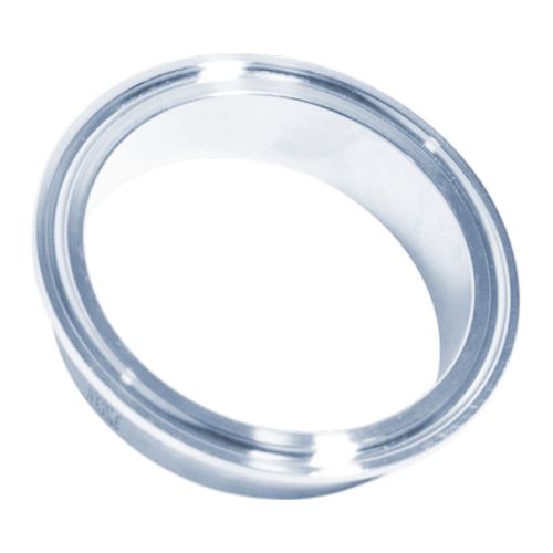 Niple Curto Tri-Clamp TC A�o Inox 304L para Solda Tubo OD Linha Sanit�ria ACS-NCTC