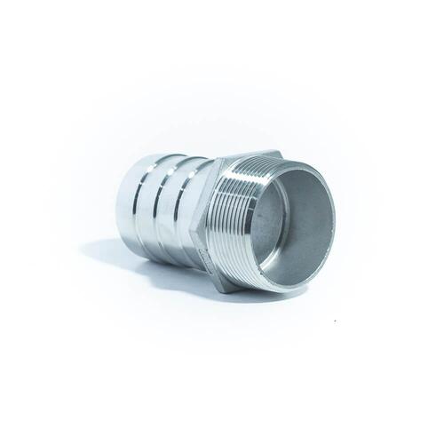 ACI-7DR Espig�o Redu��o Macho Sextavado A�o Inox 316